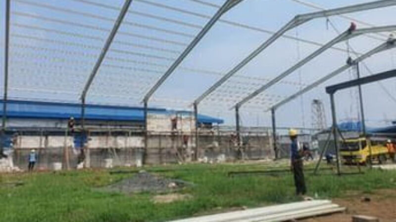 Pembangunan Gudang Intera (1)